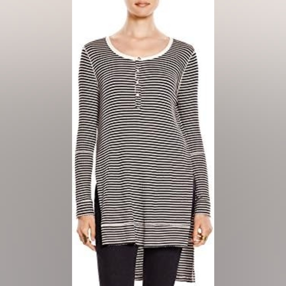 Free People We The Free Gwen Henley Long Tunic Small